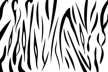 Tiger stripes design