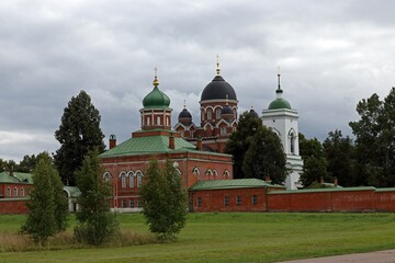 Spaso-Borodinsky Monastery in the village of Voroshilovo, Mozhaisk district, Moscow Region
