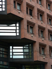 Cityscape in the center of Lugano, Switzerland