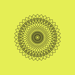 mandala ethnic pattern design