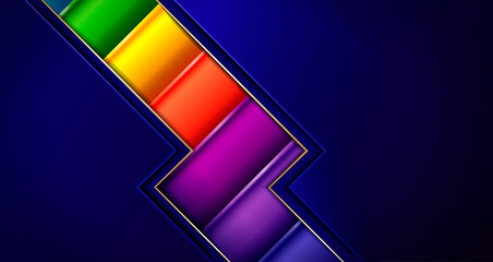 Stylish background with colorful inserts in the vector version