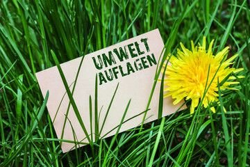 Umweltauflagen