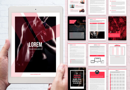Red eBook Layout