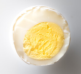 Hardboiled Egg Cut in Half