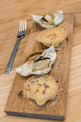 TORTILLITA CON CREMA DE PATATA