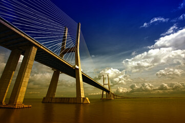 Obraz premium Ponte Vasco da Gama Portugal