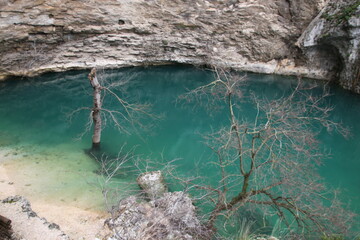 Fontaine-de-Vaucluse, la source	