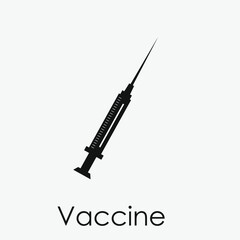 Vaccine vector icon.  Editable stroke. Linear style sign for use on web design and mobile apps, logo. Symbol illustration. Pixel vector graphics - Vector