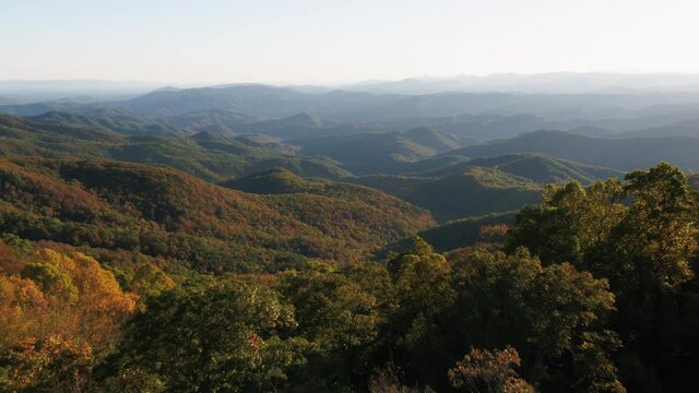 Autumn in Blue Ridge Mountains (Blowing Rock, NC)
