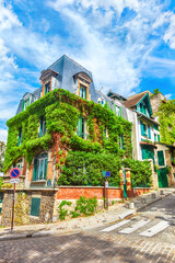 Facade of Parisian building