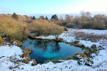 Blue Lake in Denmark Blakilde