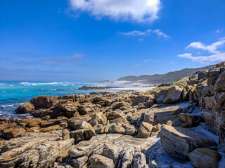 Fototapeta na wymiar Platboom Beach, Cape Peninsula, South Africa