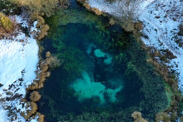 Blue Lake in Denmark Blakilde