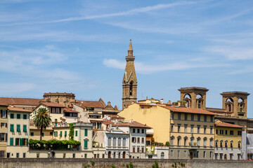 Fototapeta premium River embankment in Florence.