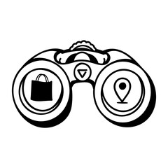 
Find a shop is creatively designed in illustration 

