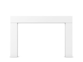 Blank event arch mockup