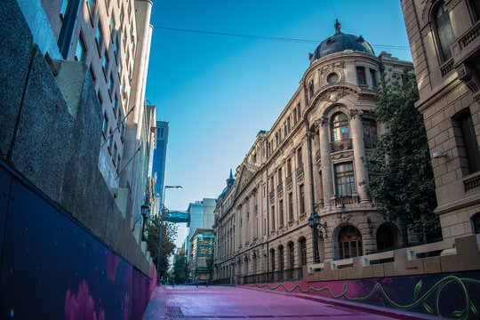 Edificio hist&oacute;rico bolsa de comercio chile