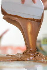 Temperando chocolate