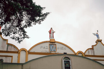 Chapel "Virgen del Tepeyac". Catholic church in San Rafael del Norte, Nicaragua. Renowned for housing the sarcophagus of the priest Odorico D’Andrea.