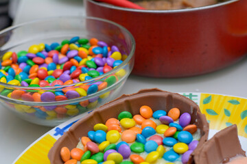 Temperando chocolate