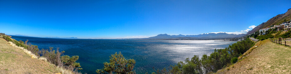 View on False Bay from Kogelberg, Cape Town Region, South Africa