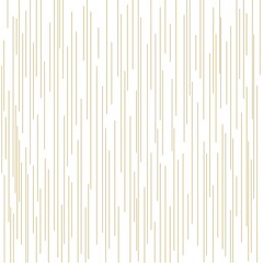 Geometric of vertical lines random pattern. Design stripe gold on white background. Design print for illustration, texture, wallpaper, background.