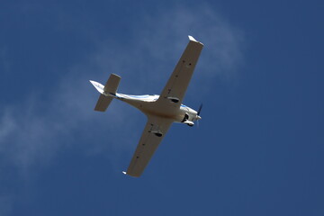 airplane in the sky