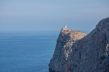 Fototapeta na wymiar Faro am Kap Formentor