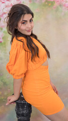 Fototapeta premium woman in spring