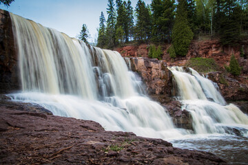 Obraz premium waterfall in the park
