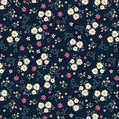 Seamless Spring Flower Pattern