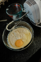 Batiendo huevos