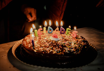 Pastel de cumpleaños