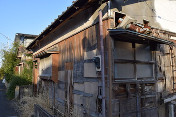 老朽化した空き家 社会問題