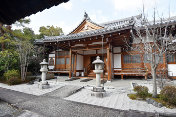 Naklejka premium 妙心寺 涅槃堂 京都市花園