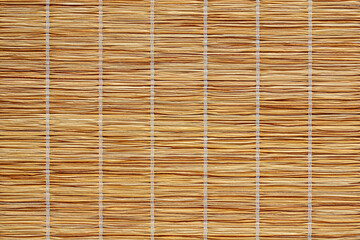 Straw cloth texture of eco placemat or table cloth of renewable organic materials
