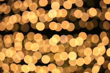 bokeh from the light bulb