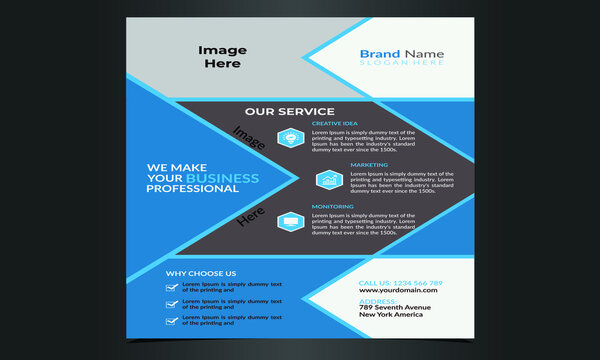 Real Estate Business Flyer Design