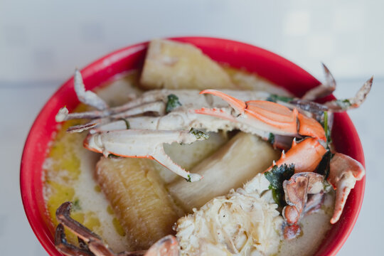 Sopa de cangrejo o jaiba