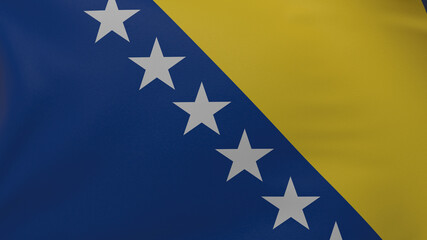 Bosnia and Herzegovina flag texture