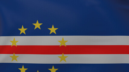 Cape Verde flag texture