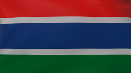 Gambia flag texture