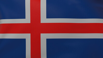 Iceland flag texture