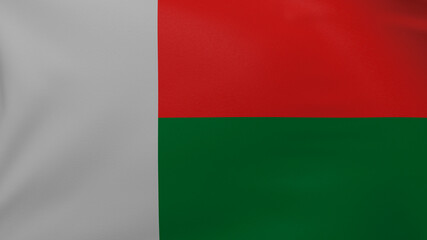 Madagascar flag texture