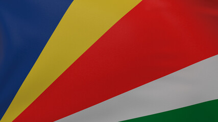 Seychelles flag texture