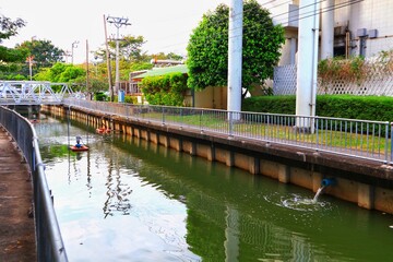 Fototapeta premium Green canal