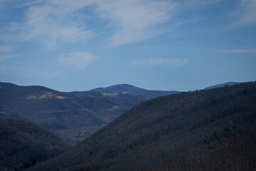 Fototapeta premium Hill Top over look