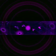 Purple big circle galaxy with stipe on the center