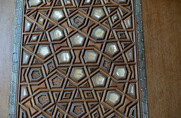 Ottoman art example of Mother of Pearl inlays from Turkey