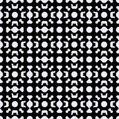 Vector black and white kaleidoscopic shapes.